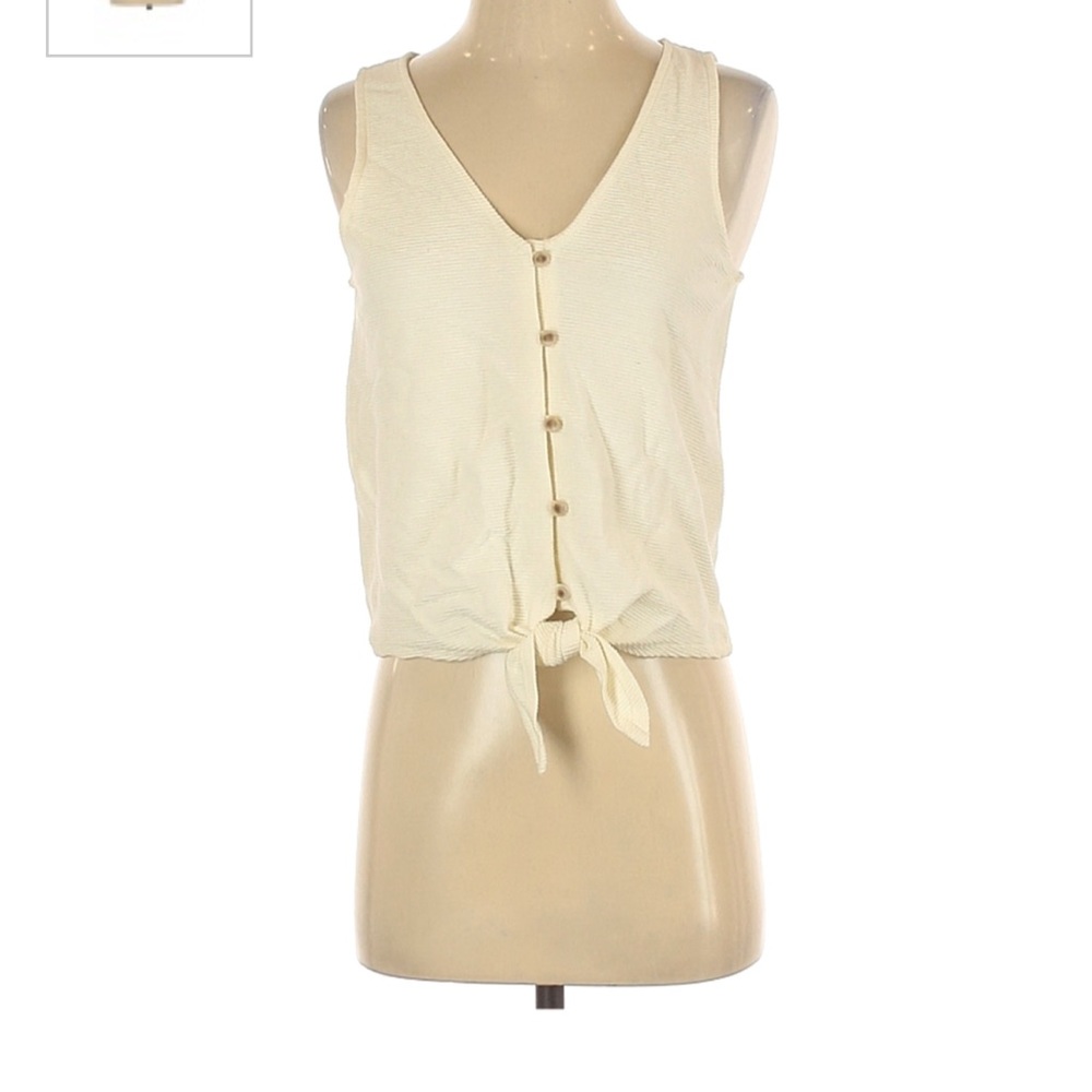 TeXTURE & THREAD Madewell Size XS Sleeveless Button-Down Shirt